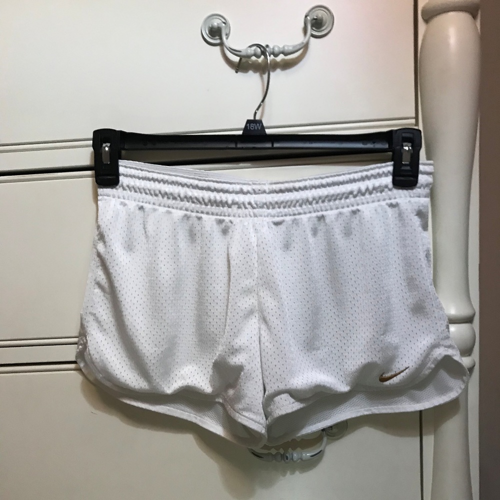 White Nike Shorts